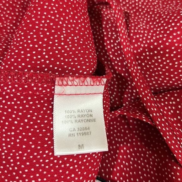 Rachel Pally red dot maxi sundress size Medium EUC - Picture 12 of 13